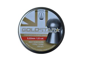 BSA Gold Star .22 5.53mm Competition 250pk