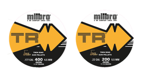 Milbro Twin Ring Pointed Pellets .22