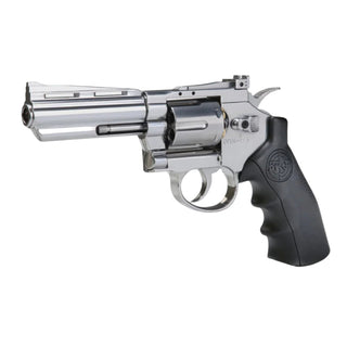 Titan 4inch Revolver Black 4.5mm Co2 Dual Ammo