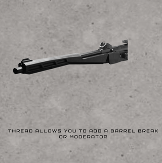 Black Bunker BM8 Black .22 Survival Rifle