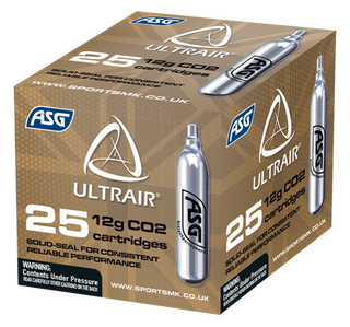 ASG 12g CO2 Capsules 25 Pack