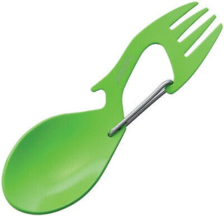 Kershaw  Spoon, Fork, Bottle Opener & Carabiner Green