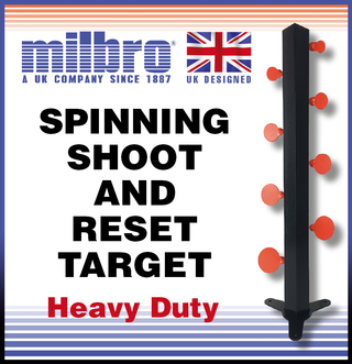 Milbro Spinning Shoot & Reset Target (HEAVY DUTY)